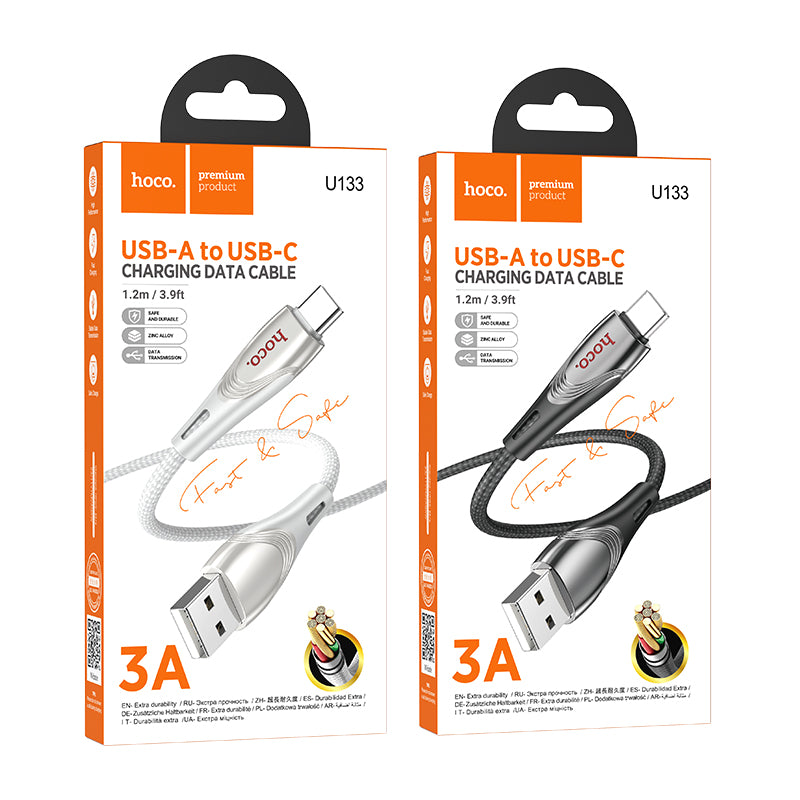 U133 Monte Charging Data Cable Type-C - hocotech