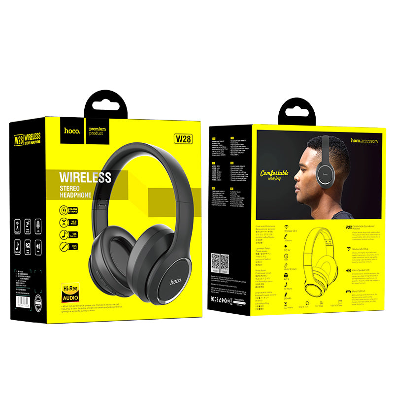 W28 Journey Wireless Stereo Headphones - hocotech
