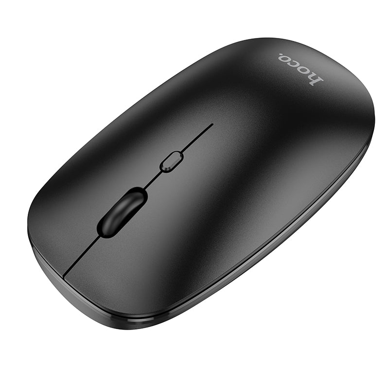 GM15 Art Dual-mode Business Wireless Mouse (Black, White Color) - hocotech