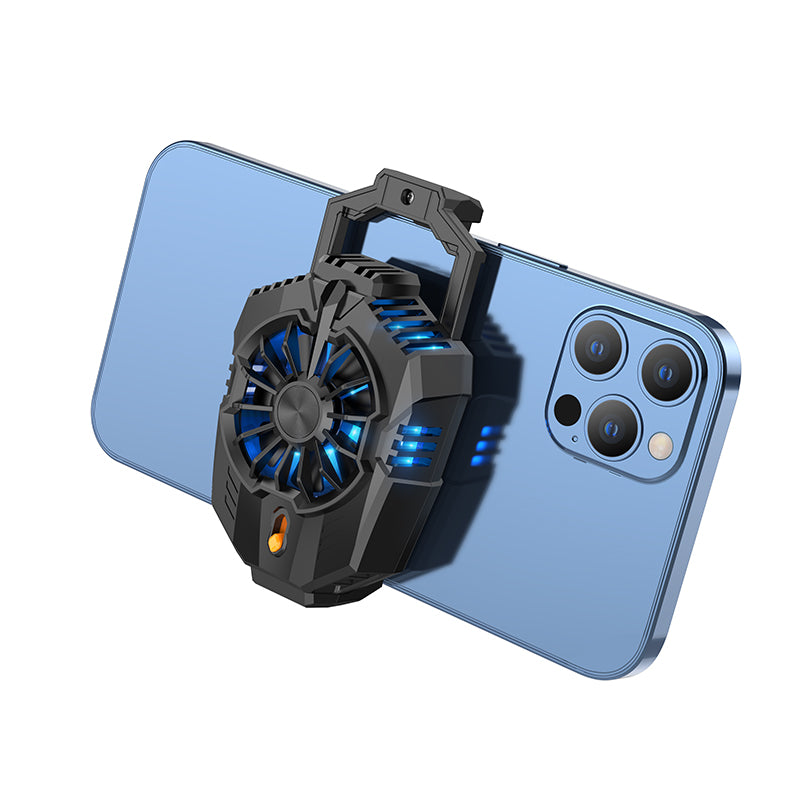 GM10 Mobile Phone Cooler Black Color - hocotech