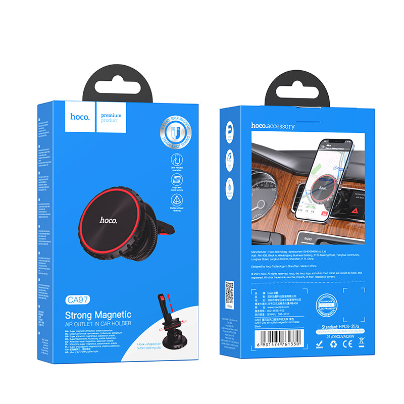 CA97 Magnetic Car Mount for Air Vent - hocotech