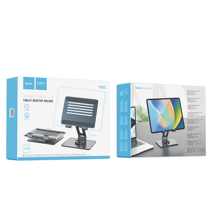 PH52 Aluminum Alloy Tablet Desktop Holder - hocotech