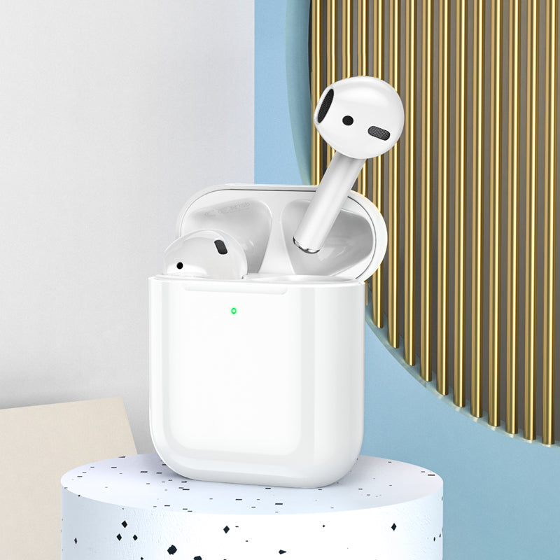 EW25 True Wireless Bluetooth Headset (White Color) - hocotech