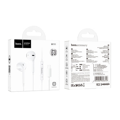 M111 Primero Digital Headset iP Call Support White Color - hocotech