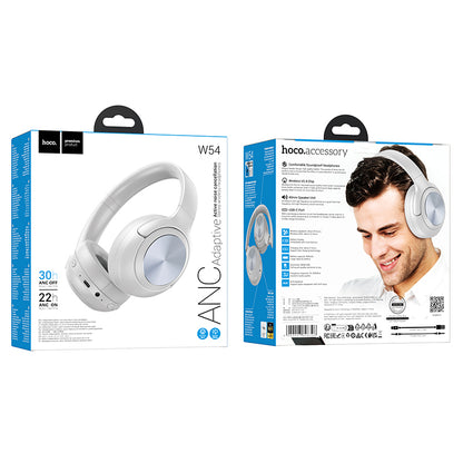 W54 Young ANC Adaptive BT headphones 30 hours Music Time - hocotech
