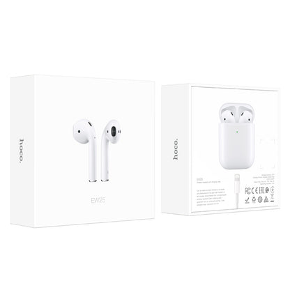 EW25 True Wireless Bluetooth Headset (White Color) - hocotech