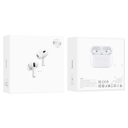 EW51 True Wireless ANC Noise Reduction Bluetooth Headset White Color - hocotech