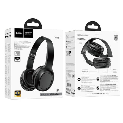 W46 Charm Folding BT Headset 20 hours Music Time - hocotech