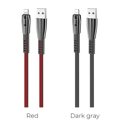 U70 Splendor Anti-Bending Charging Data Cable for iP - hocotech
