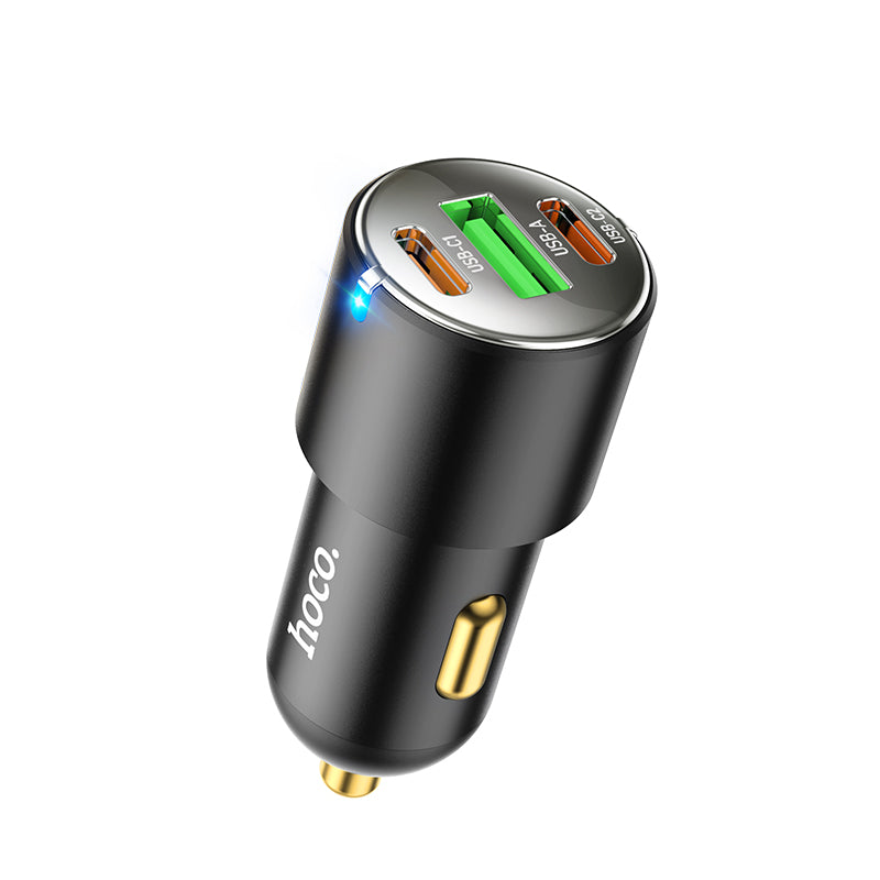NZ6 Dual PD +QC 3.0 Three ports (2C1A) Car Phone Charger PD45W - hocotech