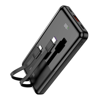 HOCO Q9 Pro Power Bank 10,000mAh Type-C Input Black Color - hocotech