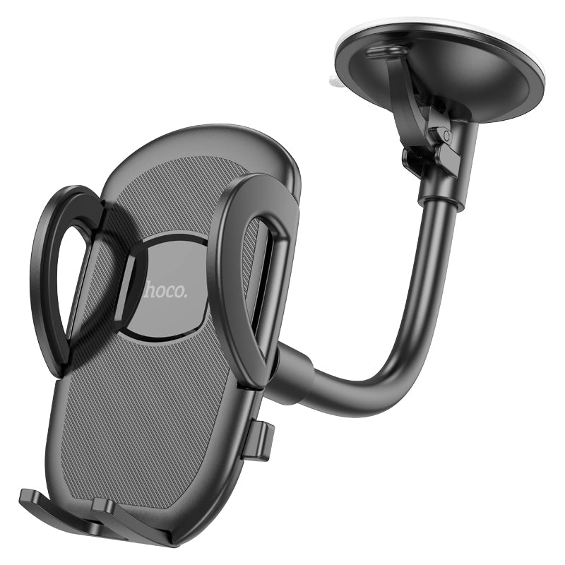 H10 Car Phone Holder Windshield / Dashboard Black Color - hocotech