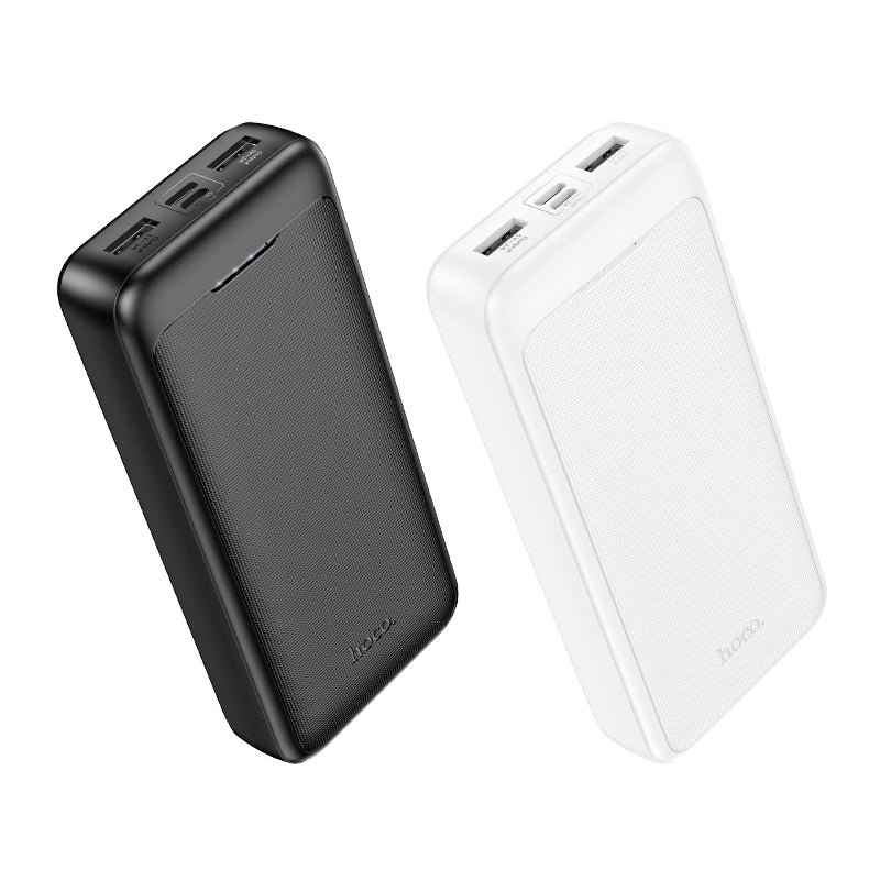 J111A Smart Charge Power Bank 20000mAh (Black, White Color) - hocotech