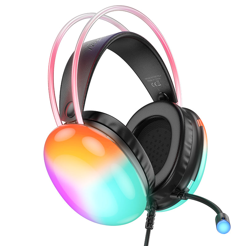 W109 Luminous Plus Rich USB7.1 Channel Gaming Headphones - hocotech