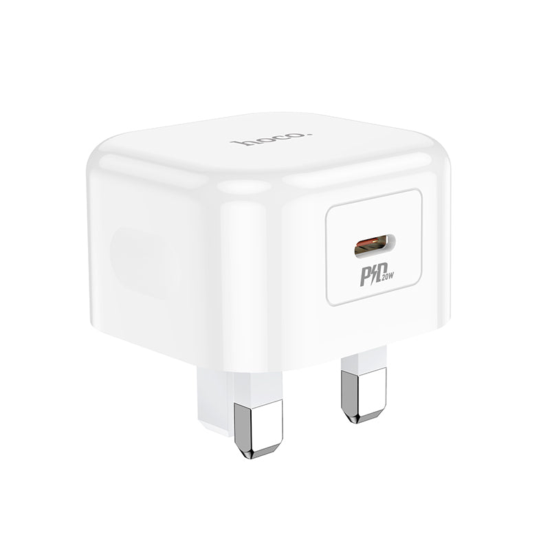 C91B Founder Single Port PD20W Charger (UK) - hocotech