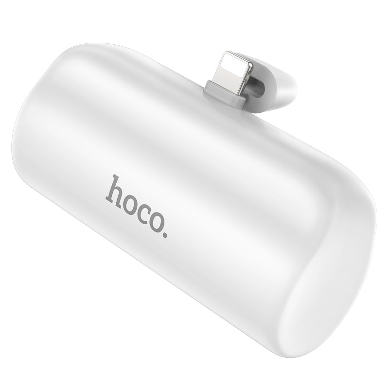 J106 Pocket Power Bank with Folding Stand iP 5000mAh (Black, White Color) - hocotech