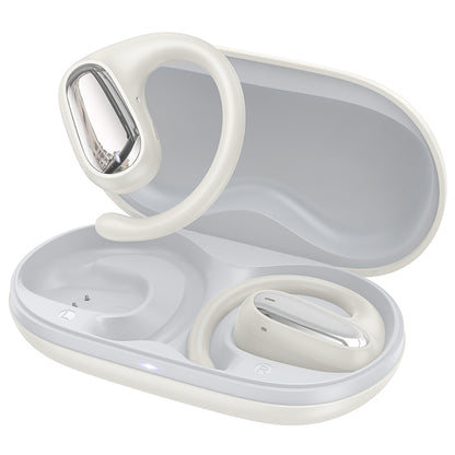 EA4 Cloud Open True Wireless BT Headset (Black, Milky White Color) - hocotech