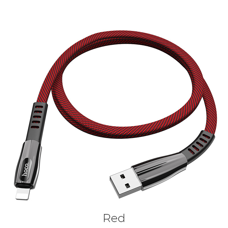 U70 Splendor Anti-Bending Charging Data Cable for iP - hocotech