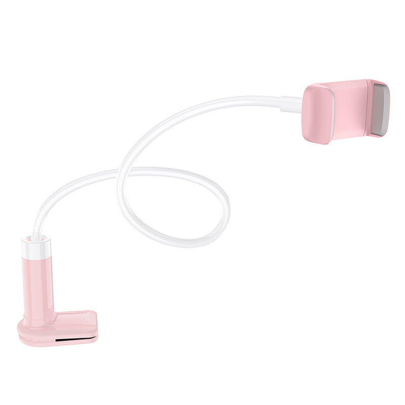 PH23 Balu Mobile Phone Stand Pink White Color - hocotech
