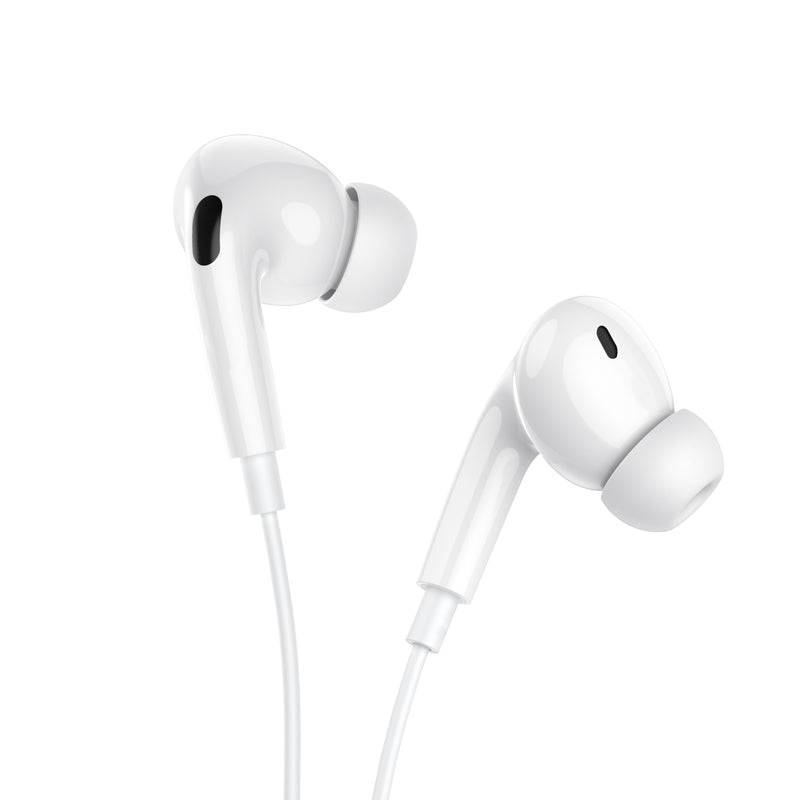 M111 Pro Primero Digital Headset iP with Volume Adjustment White Color - hocotech