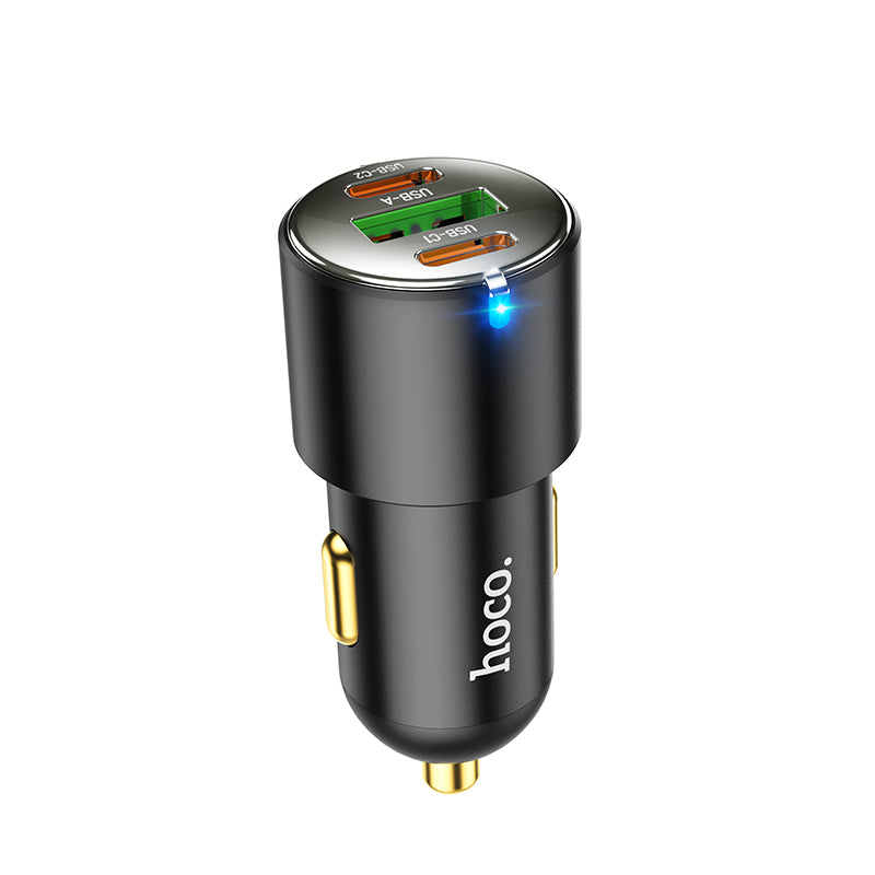 NZ6 Dual PD +QC 3.0 Three ports (2C1A) Car Phone Charger PD45W - hocotech