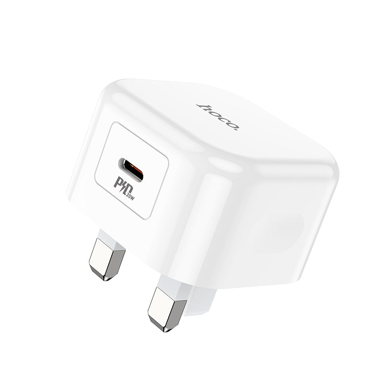 C91B Founder Single Port PD20W Charger (UK) - hocotech