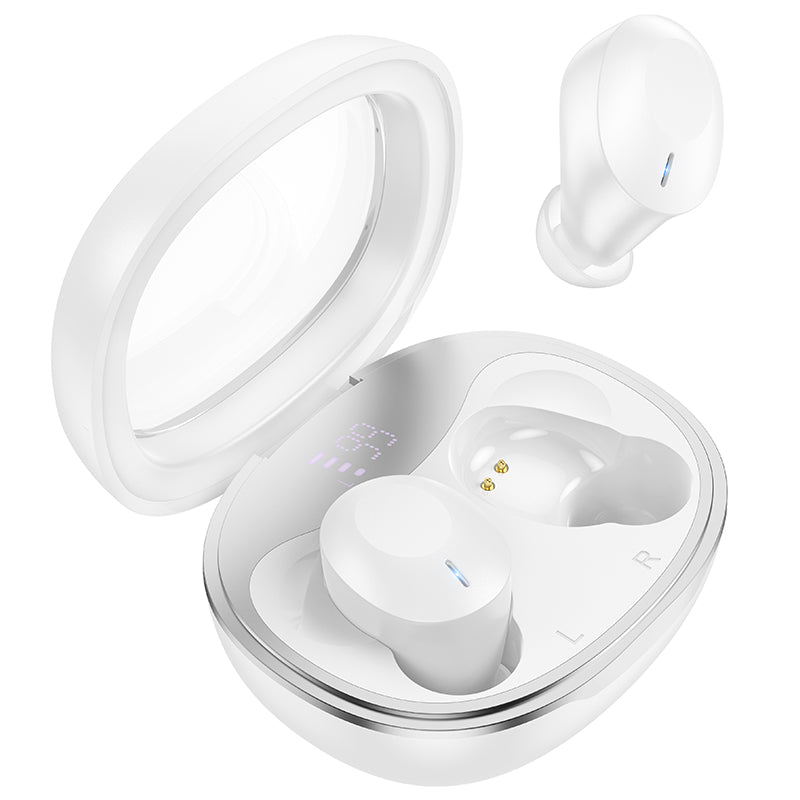 EQ3 Smart True Wireless Bluetooth Headset (Black, Purple, White, Beige Color) - hocotech