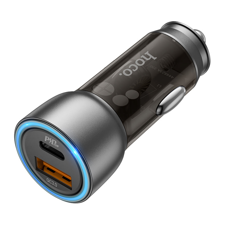 NZ8 Sprinter 43W Dual Port PD25W + QC3.0 Car Phone Charger - hocotech