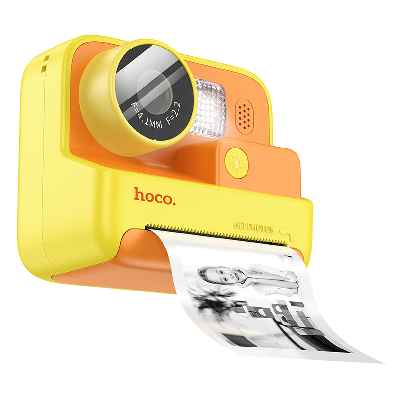 DV200 Dual Lens Children Printing Camera (Pink, Orange Color) - hocotech