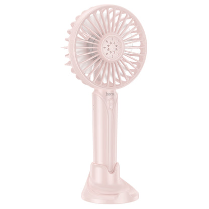 HOCO DF07 Cool Easy Handheld Small Fan White Color - hocotech