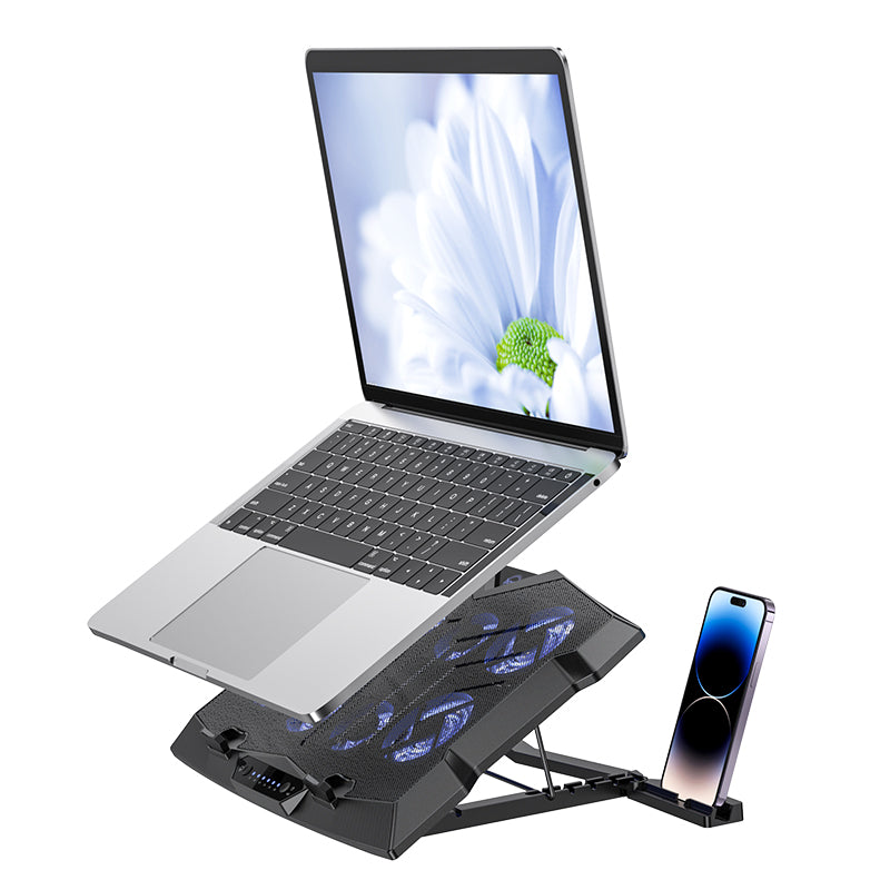 GM27 Monte Notebook Cooling Fan (Black Color) - hocotech