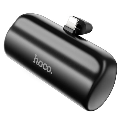 J106 Pocket Power Bank with Folding Stand iP 5000mAh (Black, White Color) - hocotech