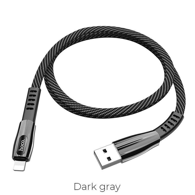 U70 Splendor Anti-Bending Charging Data Cable for iP - hocotech