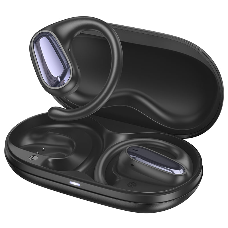 EA4 Cloud Open True Wireless BT Headset (Black, Milky White Color) - hocotech