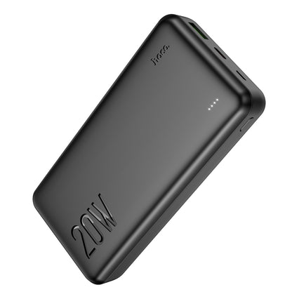 J87A Tacker Large Capacity Power Bank PD20W+QC3.0 20000mAh (Black, White Color) - hocotech