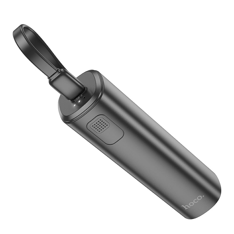 J113 Energy Bar Wired Power Bank Type-C 5000mAh (Black, White Color) - hocotech
