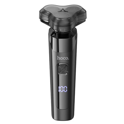 HP32 Dry and Wet Three-Blade Electric Dual Shaver (Black, White Color) - hocotech
