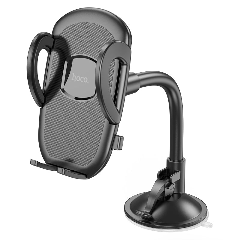 H10 Car Phone Holder Windshield / Dashboard Black Color - hocotech