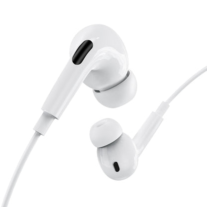 M111 Pro Primero Digital Headset iP with Volume Adjustment White Color - hocotech