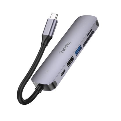 HB28 Type-C Multi-function Converter (HDTV+USB3.0+USB2.0+SD+TF+PD) - hocotech