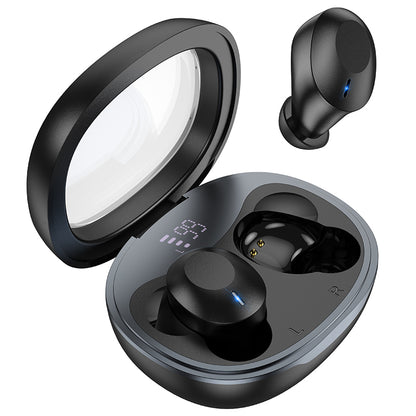 EQ3 Smart True Wireless Bluetooth Headset (Black, Purple, White, Beige Color) - hocotech