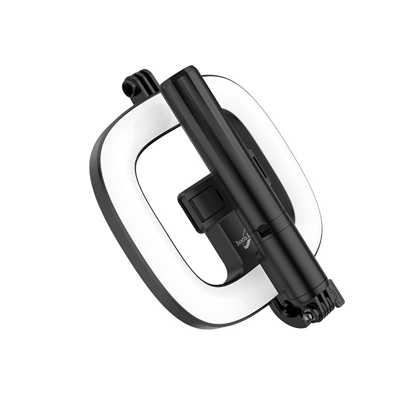 LV03 Plus Fill Light Live Streaming Stand Black Color - hocotech