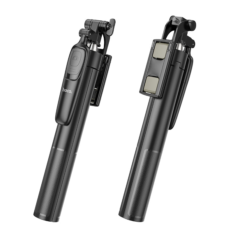 K19 Soul Ultra High Wireless Selfie Stick and Broad Cast Phone Holder Black Color - hocotech