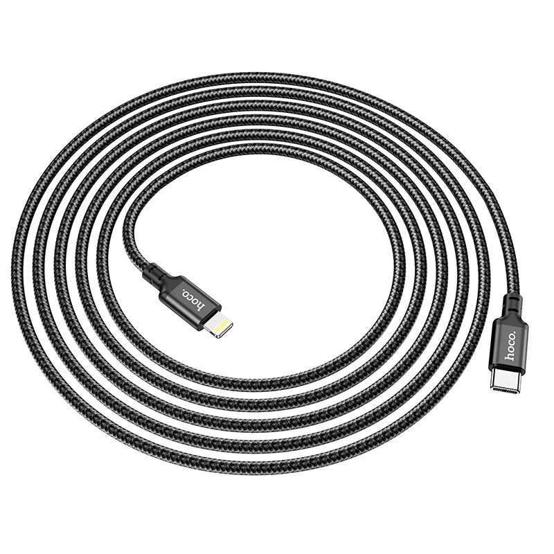 X14 Super Fast Double Speed PD Charging Data Cable for iP (L=2M) - hocotech