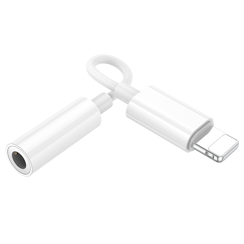 LS34 Original iP to 3.5mm Digital Audio Converter / Adapter White Color - hocotech
