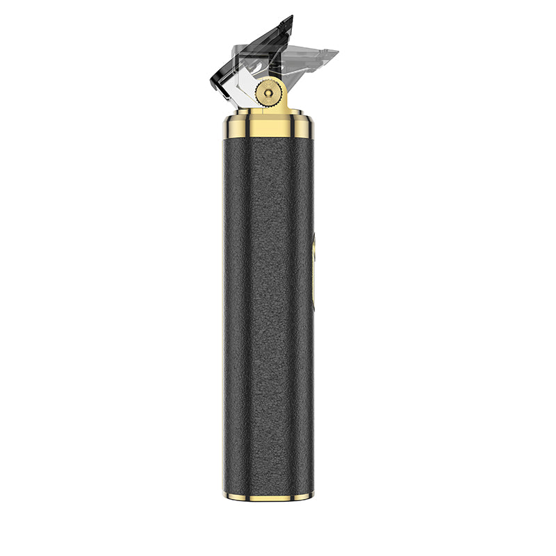 HP22 Retro Design Engraving Electric Hair Clipper Black & Gold Color - hocotech