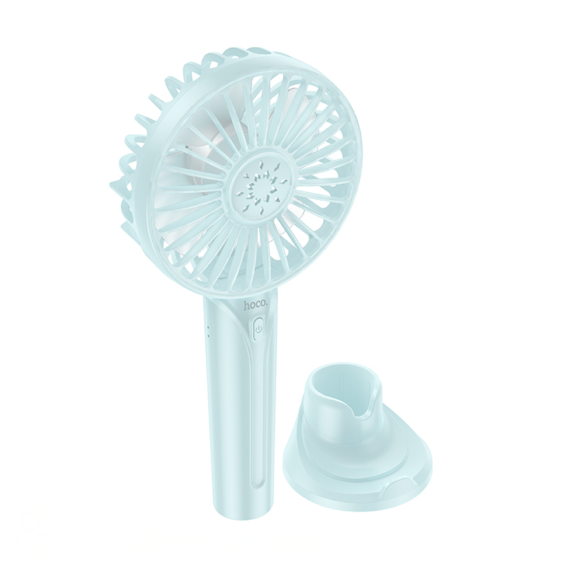 HOCO DF07 Cool Easy Handheld Small Fan White Color - hocotech