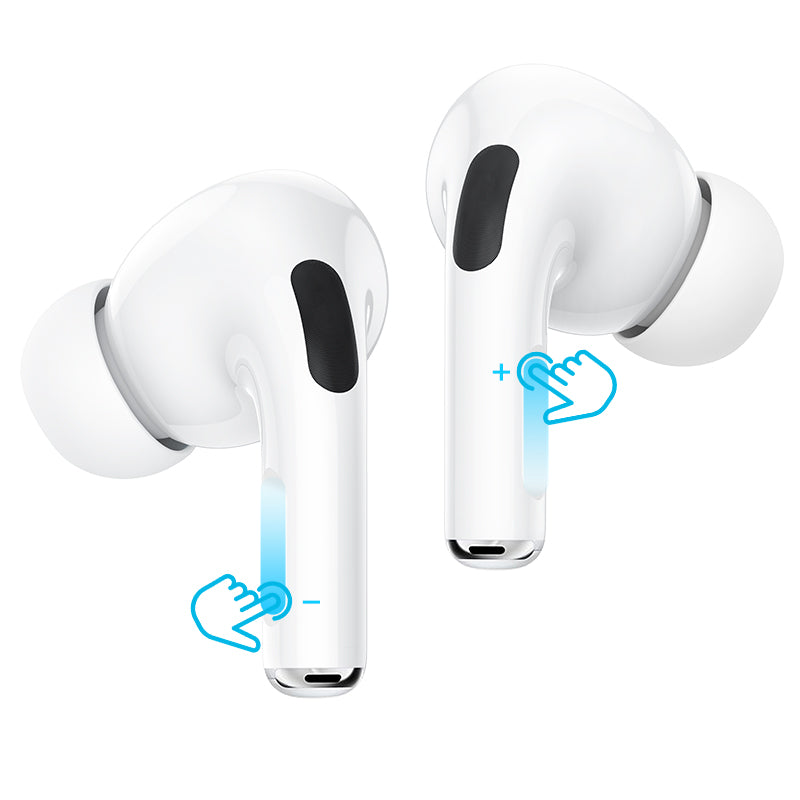 EW51 True Wireless ANC Noise Reduction Bluetooth Headset White Color - hocotech