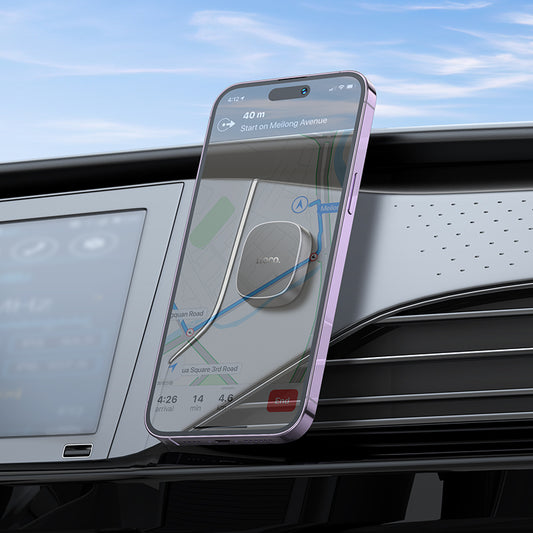 H52 Ultimate Magnetic Car Phone Holder Space Gray Color - hocotech