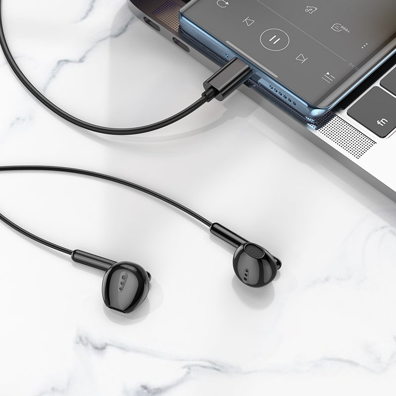 M123 Glory Universal Digital Earphones with Microphone Type-C - hocotech